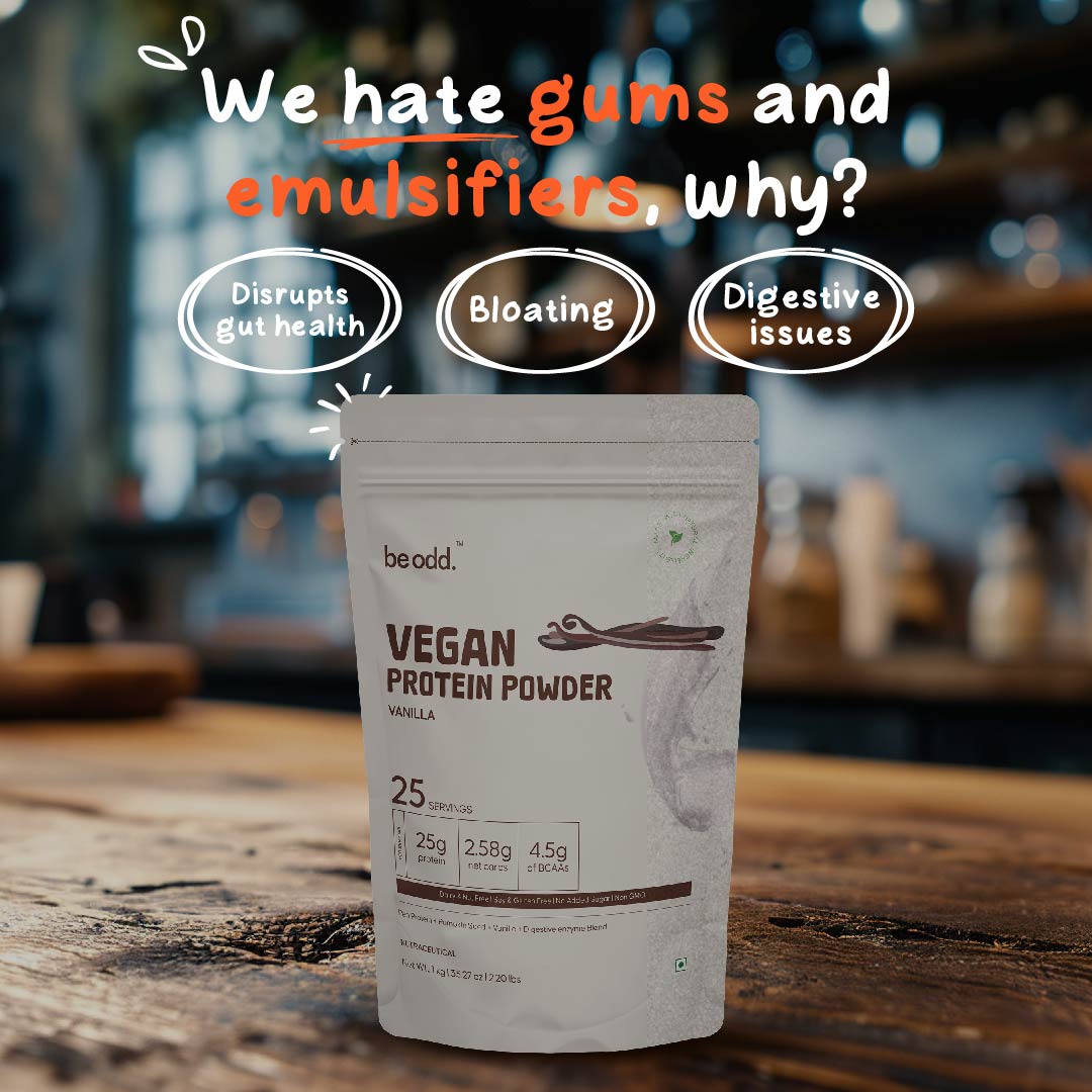 VEGAN PROTEIN POWDER (VANILLA) - 1KG