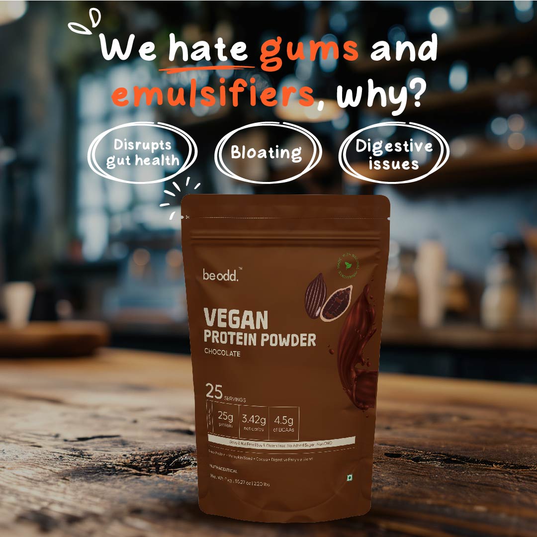 VEGAN PROTEIN POWDER (CHOCOLATE) - 1KG
