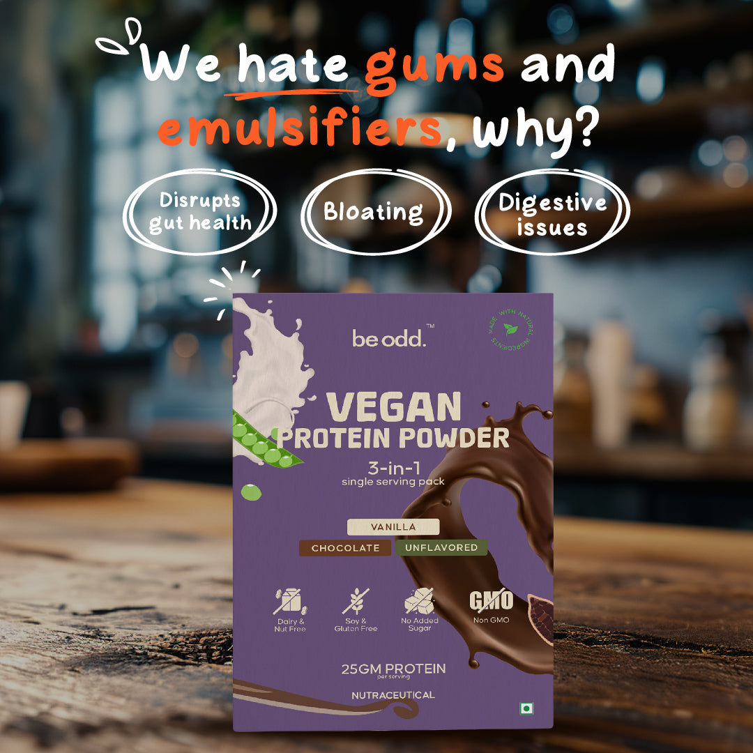 VEGAN PROTEIN POWDER 3 IN 1 SINGLE SERVING SACHETS