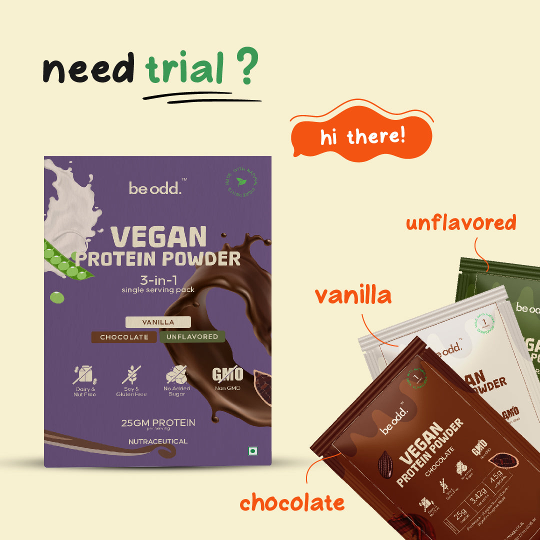 VEGAN PROTEIN POWDER (UNFLAVOURED)
