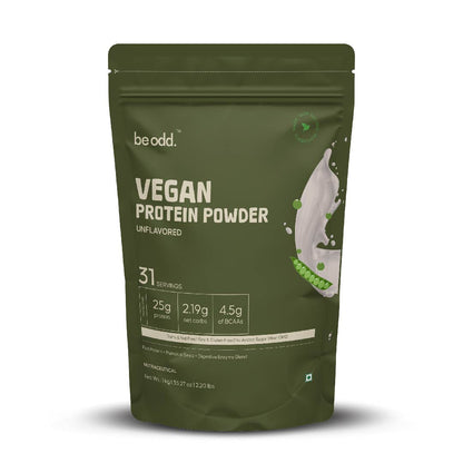 VEGAN PROTEIN POWDER (UNFLAVOURED) - 1KG