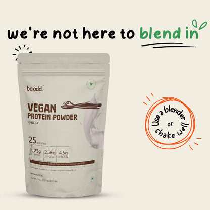 VEGAN PROTEIN POWDER (VANILLA) - 1KG