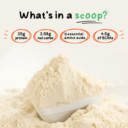 VEGAN PROTEIN POWDER (VANILLA) - 1KG
