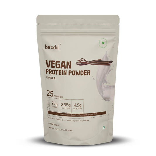 VEGAN PROTEIN POWDER (VANILLA) - 1KG