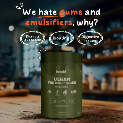 VEGAN PROTEIN POWDER (UNFLAVOURED)