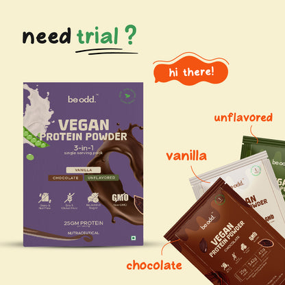 VEGAN PROTEIN POWDER (UNFLAVOURED)