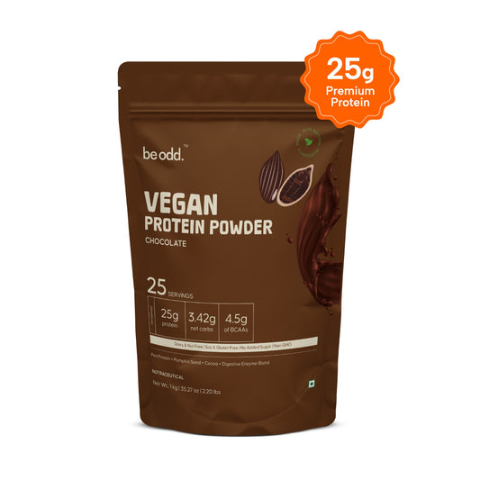 VEGAN PROTEIN POWDER (CHOCOLATE) - 1KG