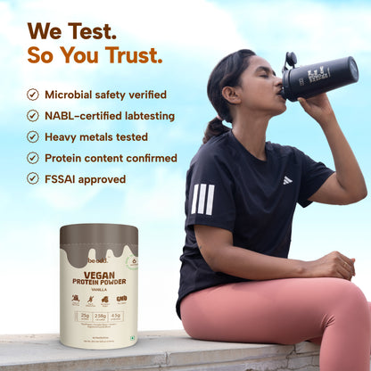 VEGAN PROTEIN POWDER (VANILLA)