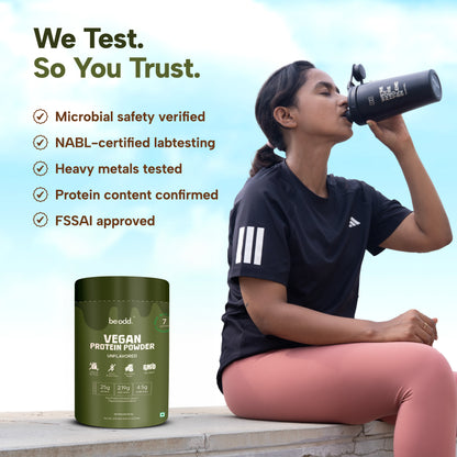 VEGAN PROTEIN POWDER (UNFLAVOURED)